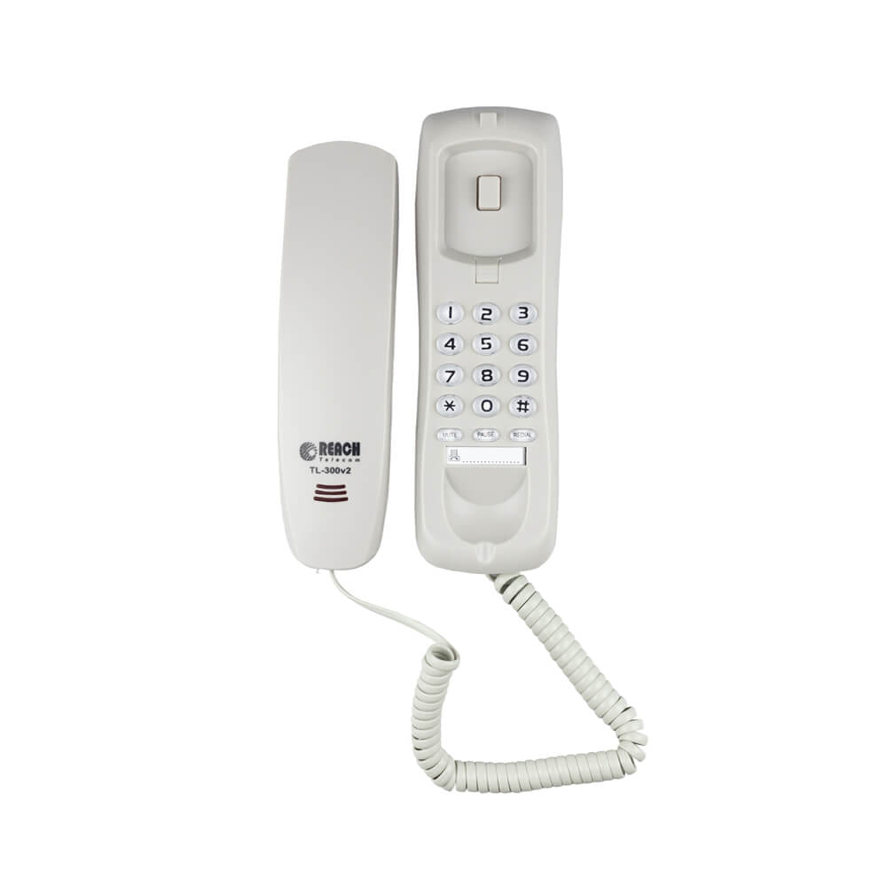 โทรศัพท์แขวนผนัง  REACH รุ่น TL-300 V2 สี LIGHT GREY_0